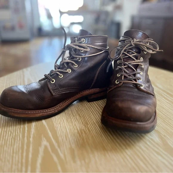 Truman Boot Co Brown Leather Boots - Picture 2 of 6